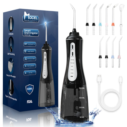 Mocel® Cordless Smart Water Flosser For Teeth, Gums, Braces